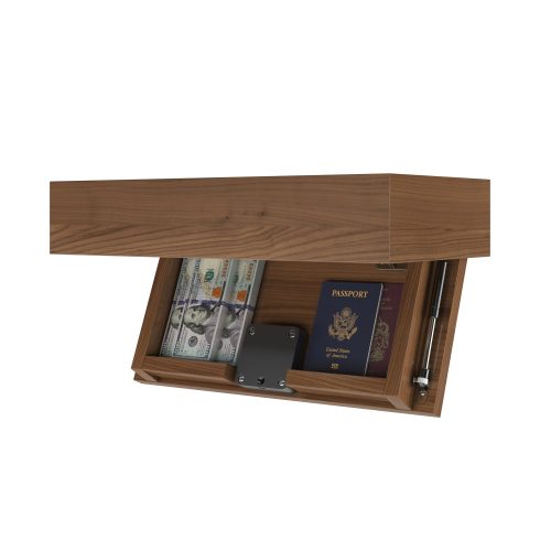 ConcealedShelves 20x3.75x10 Cherry Medium Open