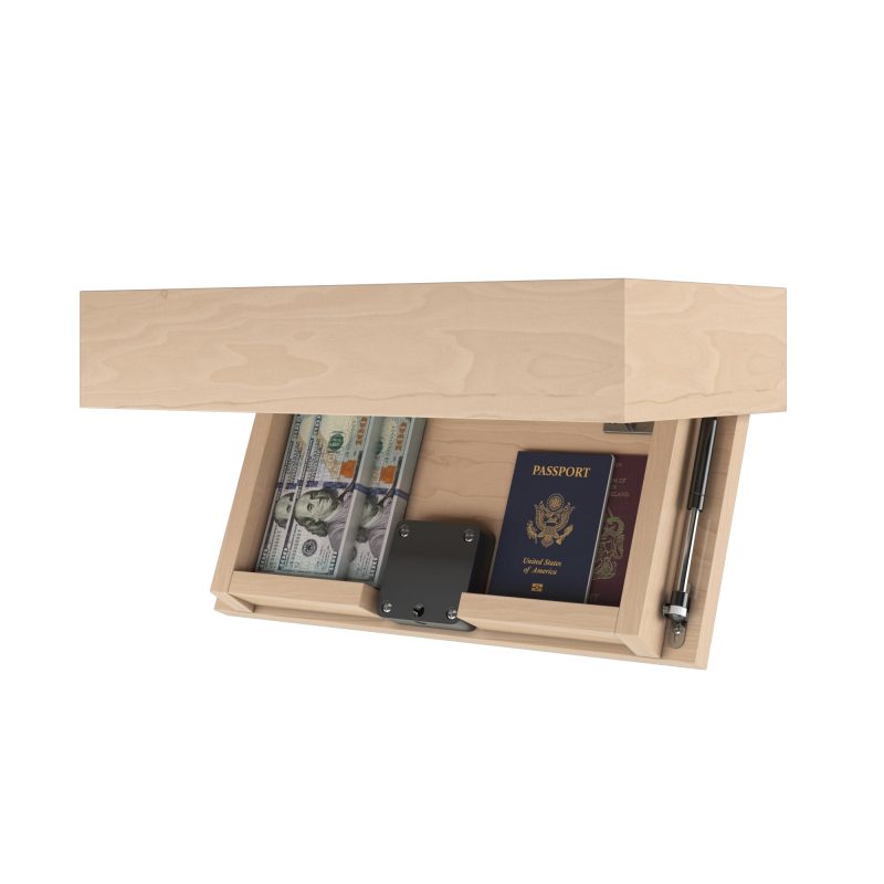 20" Murphy Shelf w/ Secret Drop Down Compartment - Murphy Door