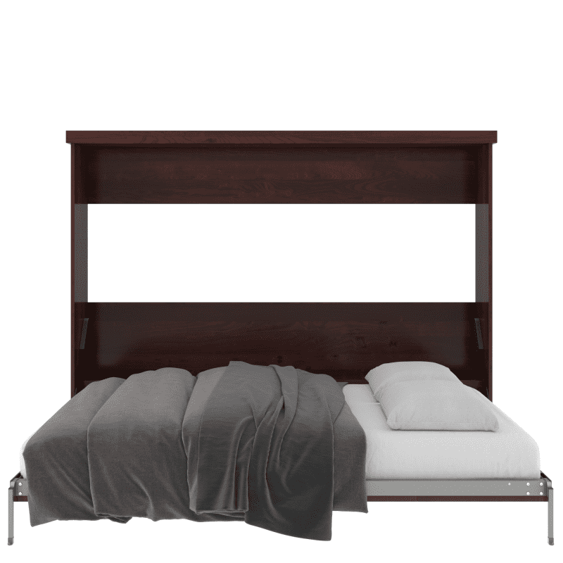 Queen Bed Horizontal Open Alder Cherry