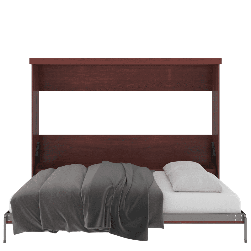 Queen Bed Horizontal Open Maple Cherry