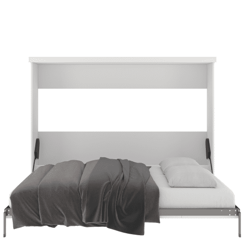 Queen Bed Horizontal Open Paint Grade White aa8356d1 810c 4461 ae3f 725e6b799555