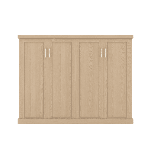 Queen Bed Shaker Oak Unfinished Closed 8e97c4dc a66f 4f85 b99e 6f1ba0074cfb