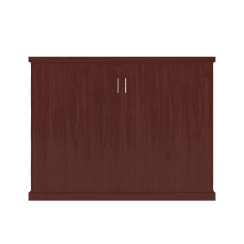 Queen Bed Slab Cherry Cherry closed