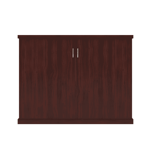 Queen Bed Slab Walnut Cherry closed