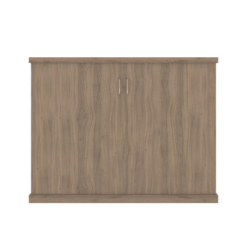 Queen Bed Slab Walnut Unfinished closed