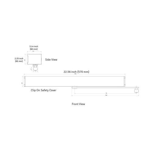 autoswing dimensions